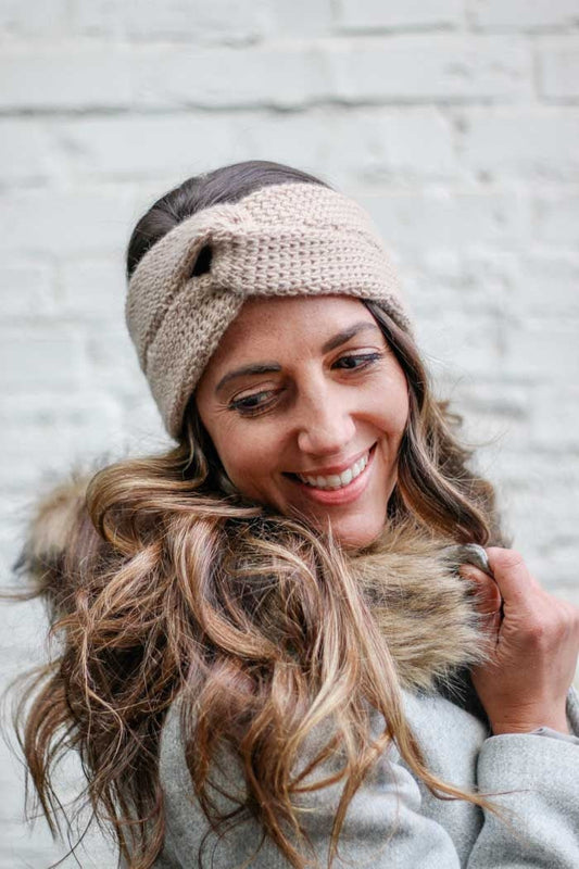 Crochet Kit - Infinity Twist Headband