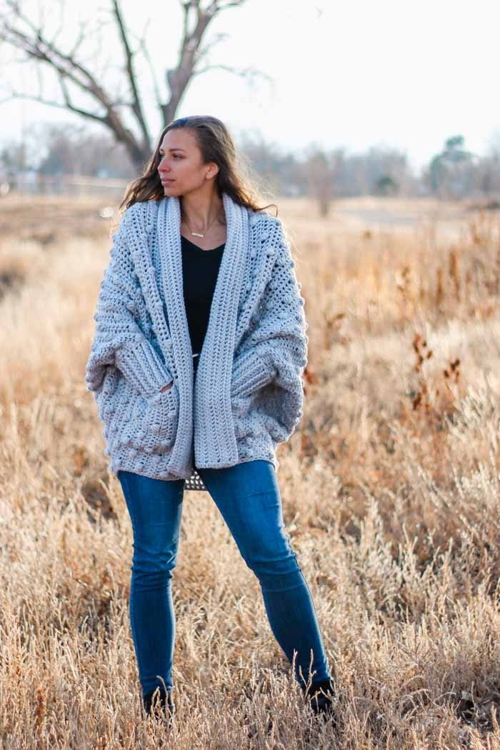 Crochet Kit - Haven Cardigan