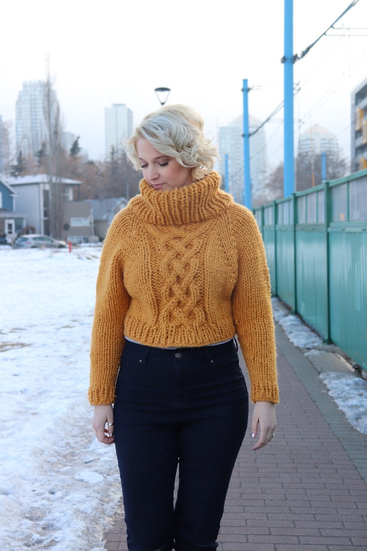 Knit Kit - Cozy Celtic Raglan