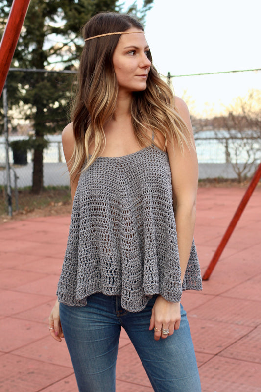 Crochet Kit - Flower Child Circle Tank