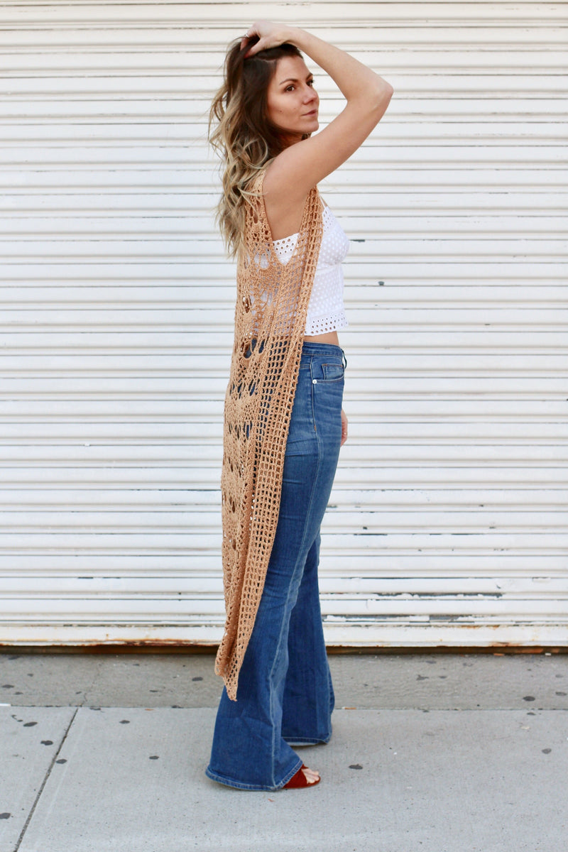 Willow Lace Vest (Crochet)