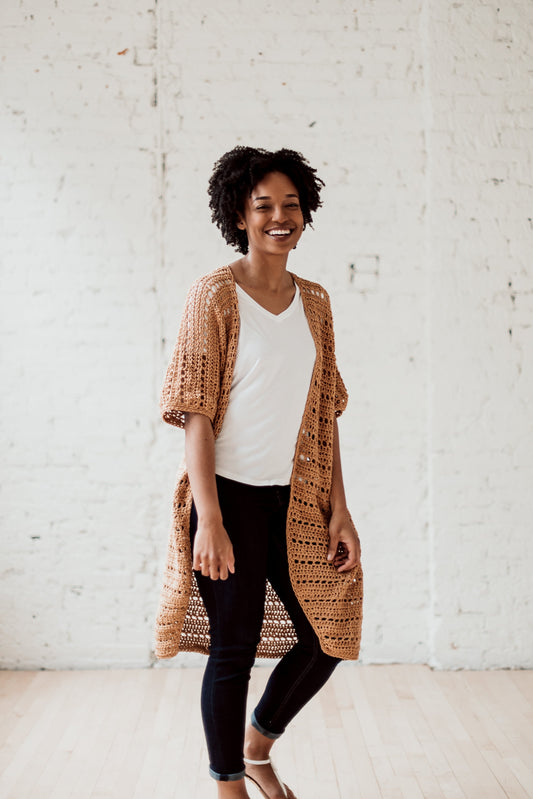 Crochet Kit - Sandbar Cardi