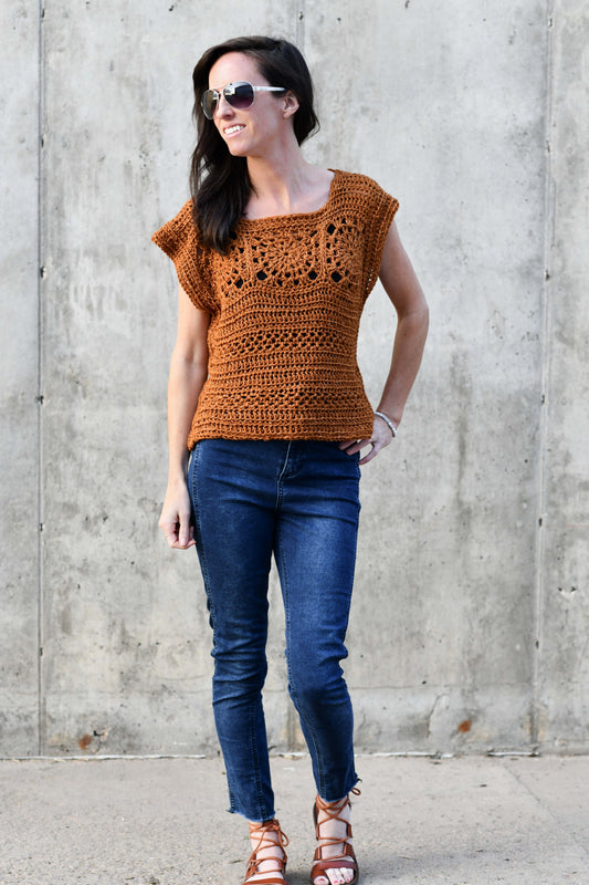Crochet Kit - Sunburst Crop