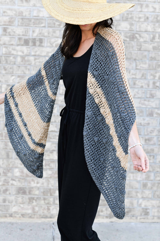 Crochet Kit - Santa Monica Wrap