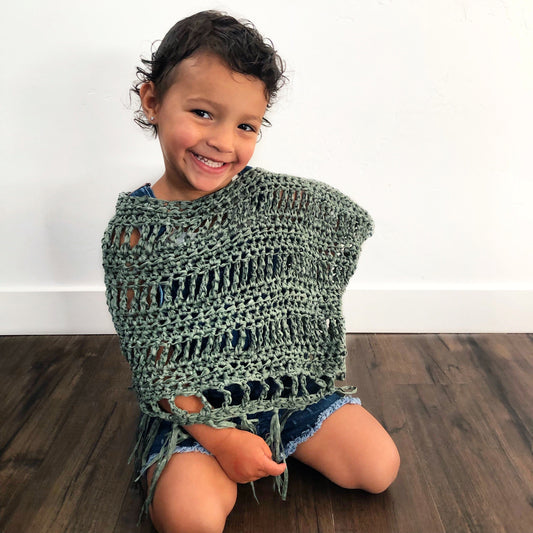 Crochet Kit - Penny Lane Poncho (Child)