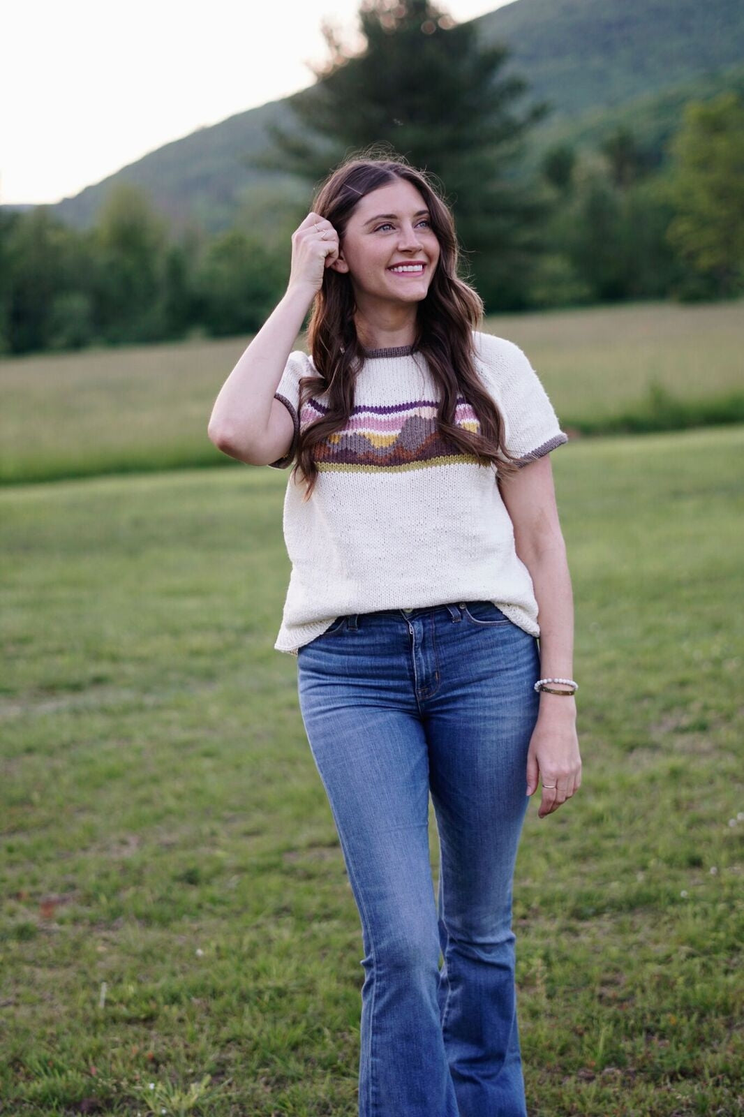 Mountain Ringer Tee (Knit)