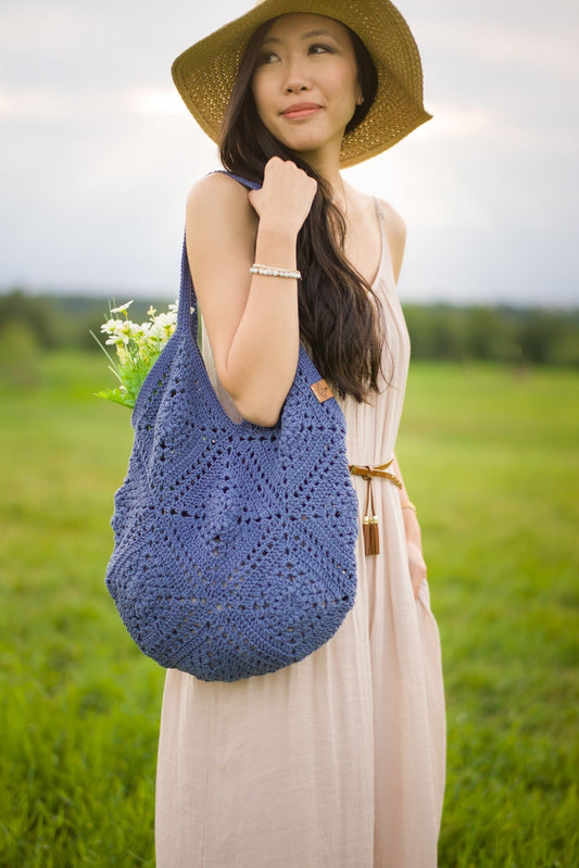 Crochet Kit - Wildrose Market Bag