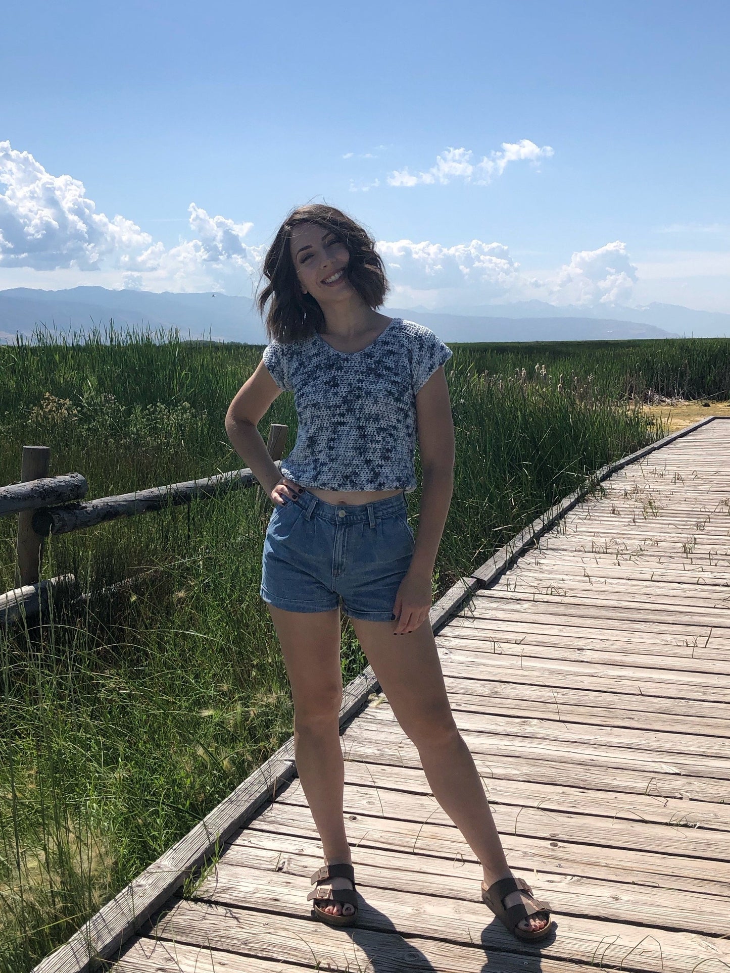 Crochet Kit - Rain Drop Crop Top