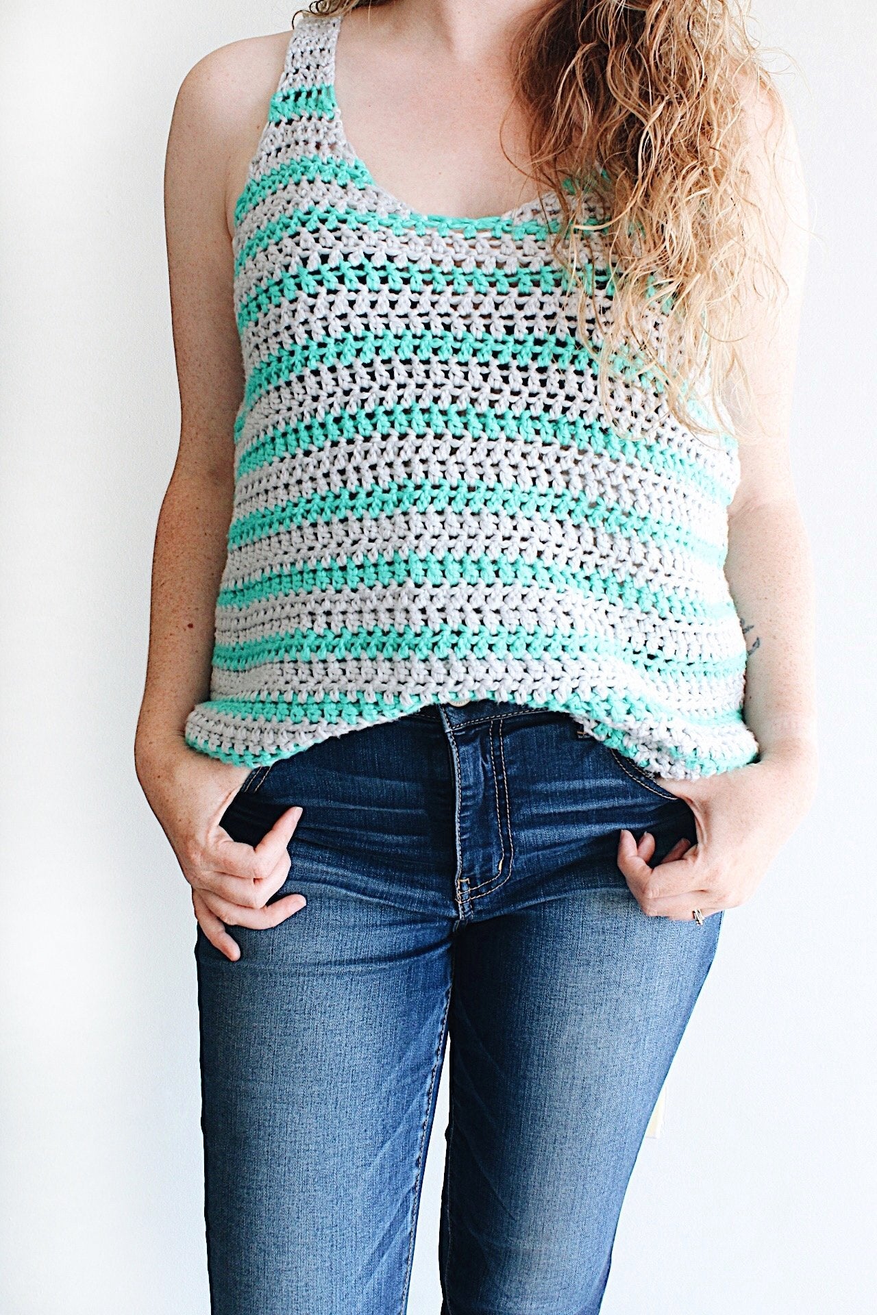Crochet Kit - Bow-Dacious Tank Top