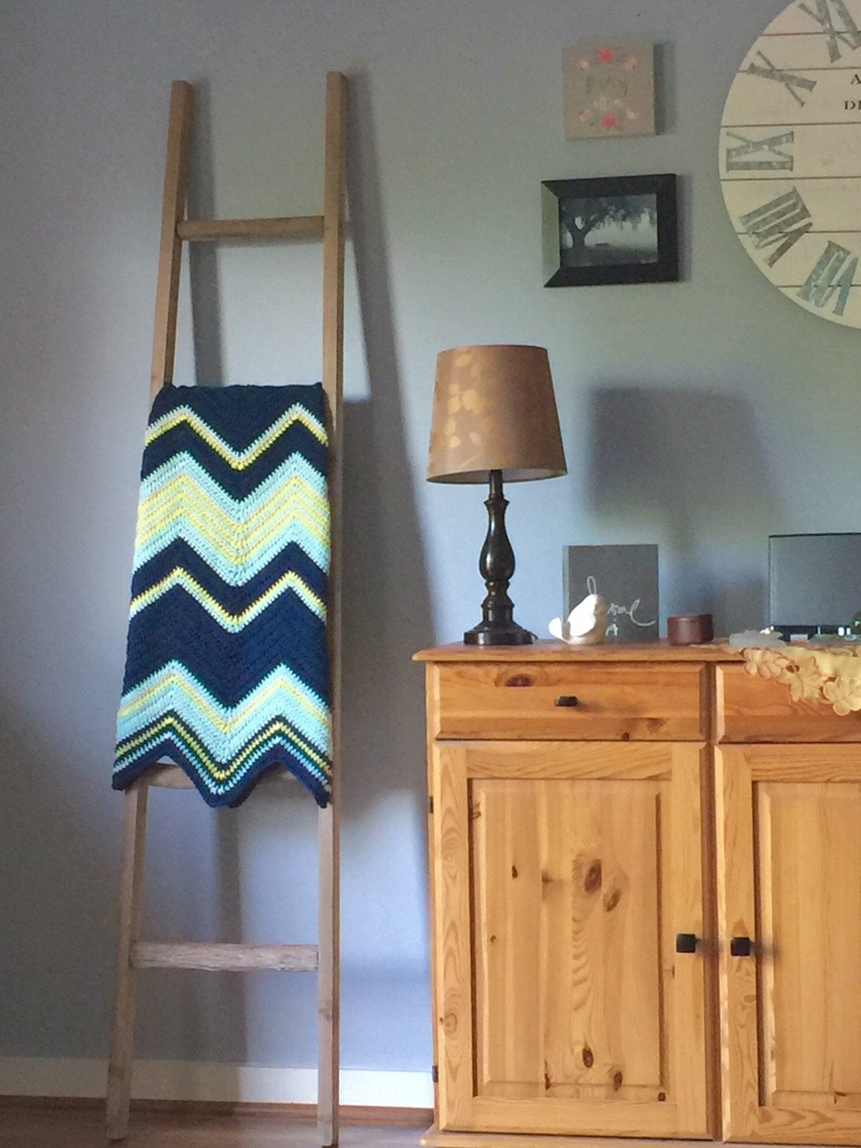 Crochet Kit - Starry Night Baby Blanket
