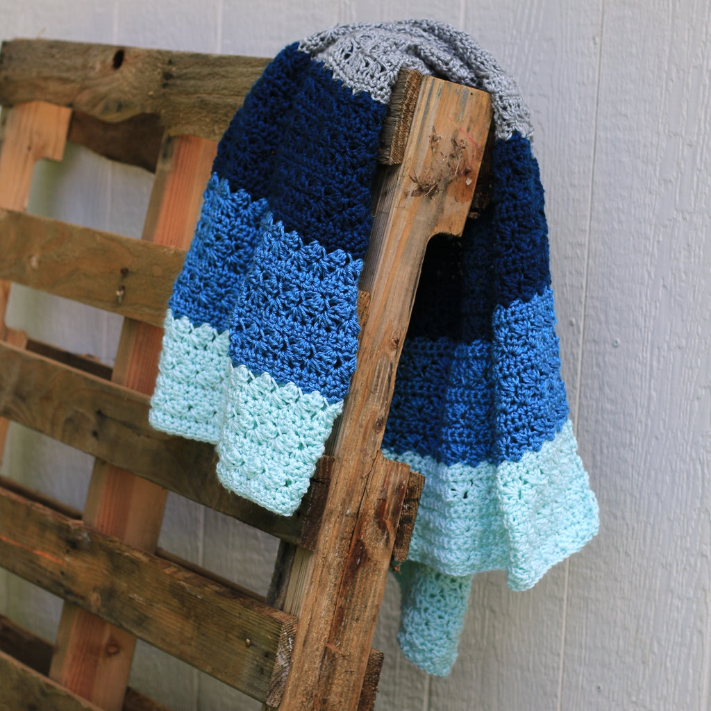 Crochet Kit - Simple Stitch Baby Blanket