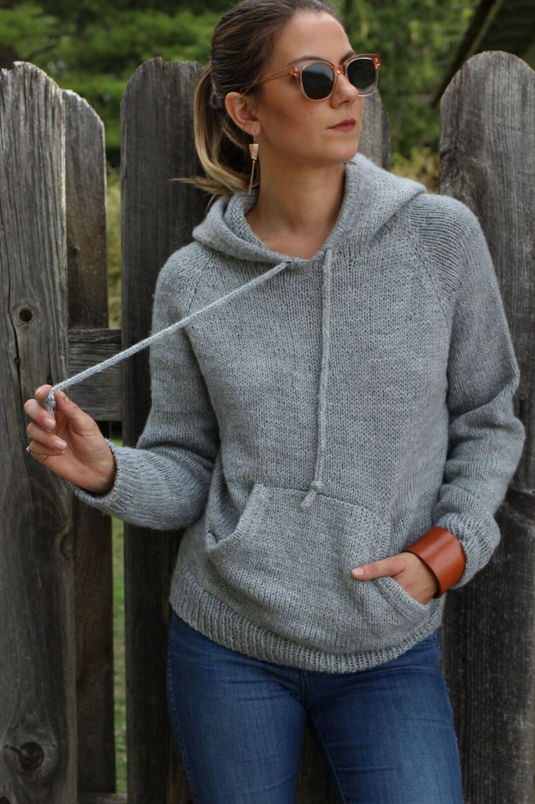 Clubhouse Raglan Hoodie (Knit)
