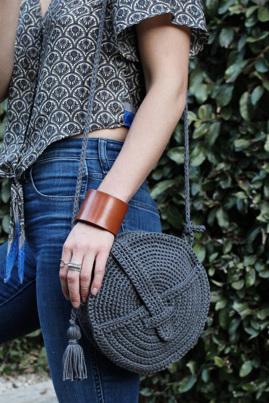 Crochet Kit - Crossbody Canteen Bag