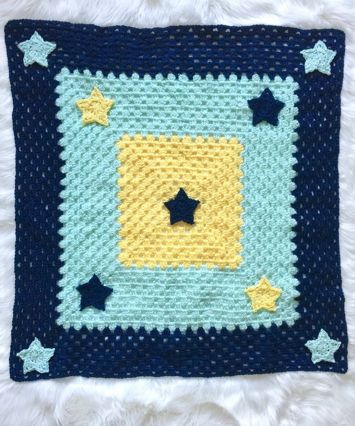 Crochet Kit - Twinkle Twinkle Baby Blanket