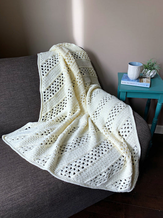 Crochet Kit - On the Bias Square Afghan