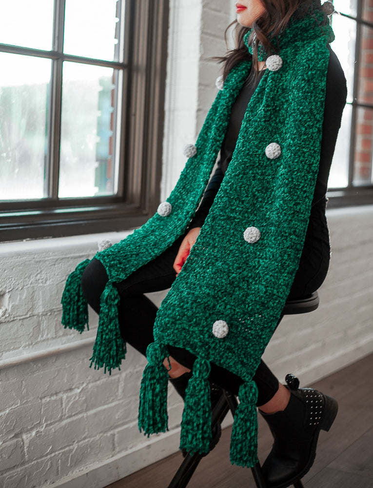 Crochet Kit - Chaos Emerald Scarf