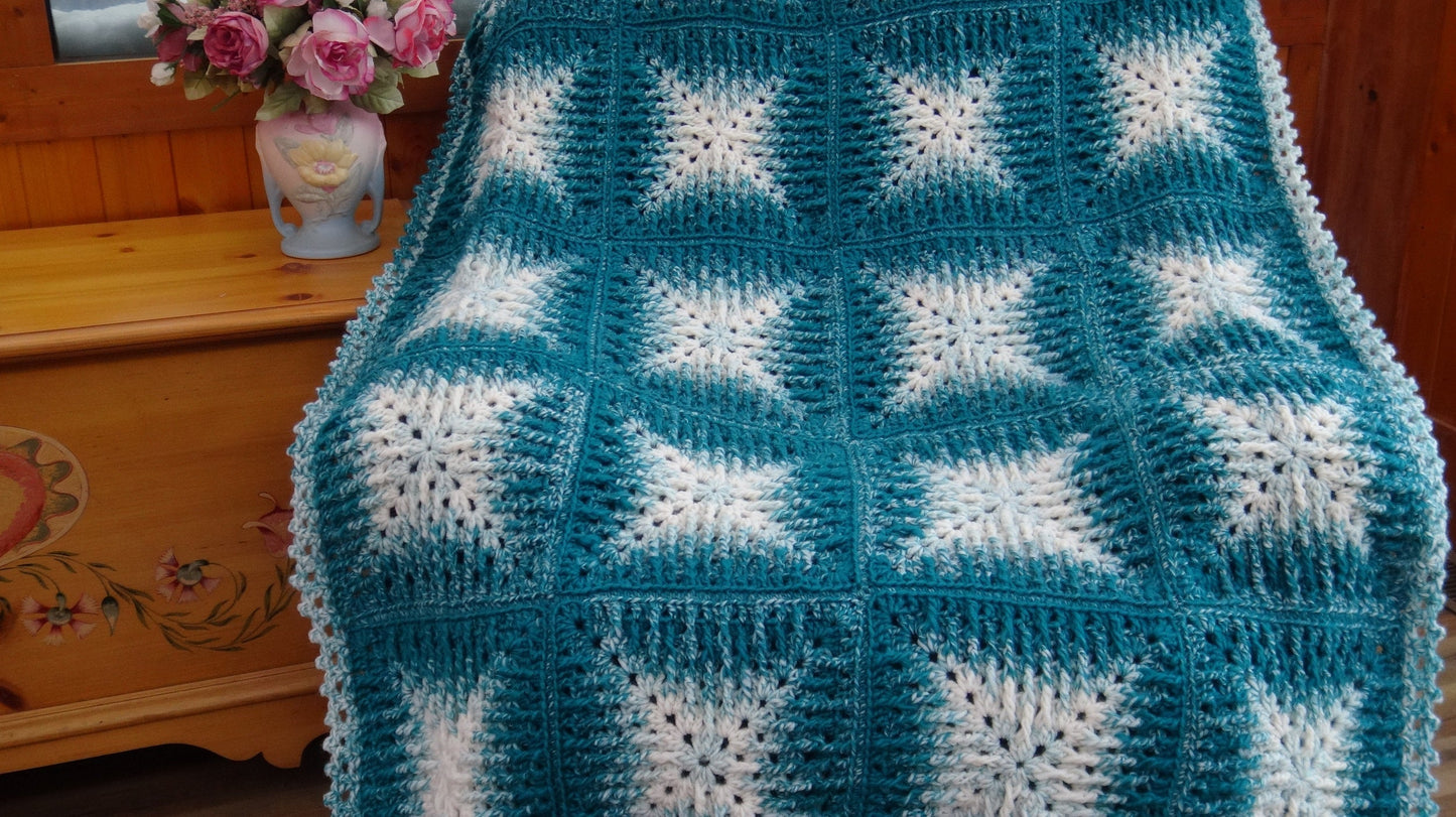 Crochet Kit - Mosaic Magic Afghan
