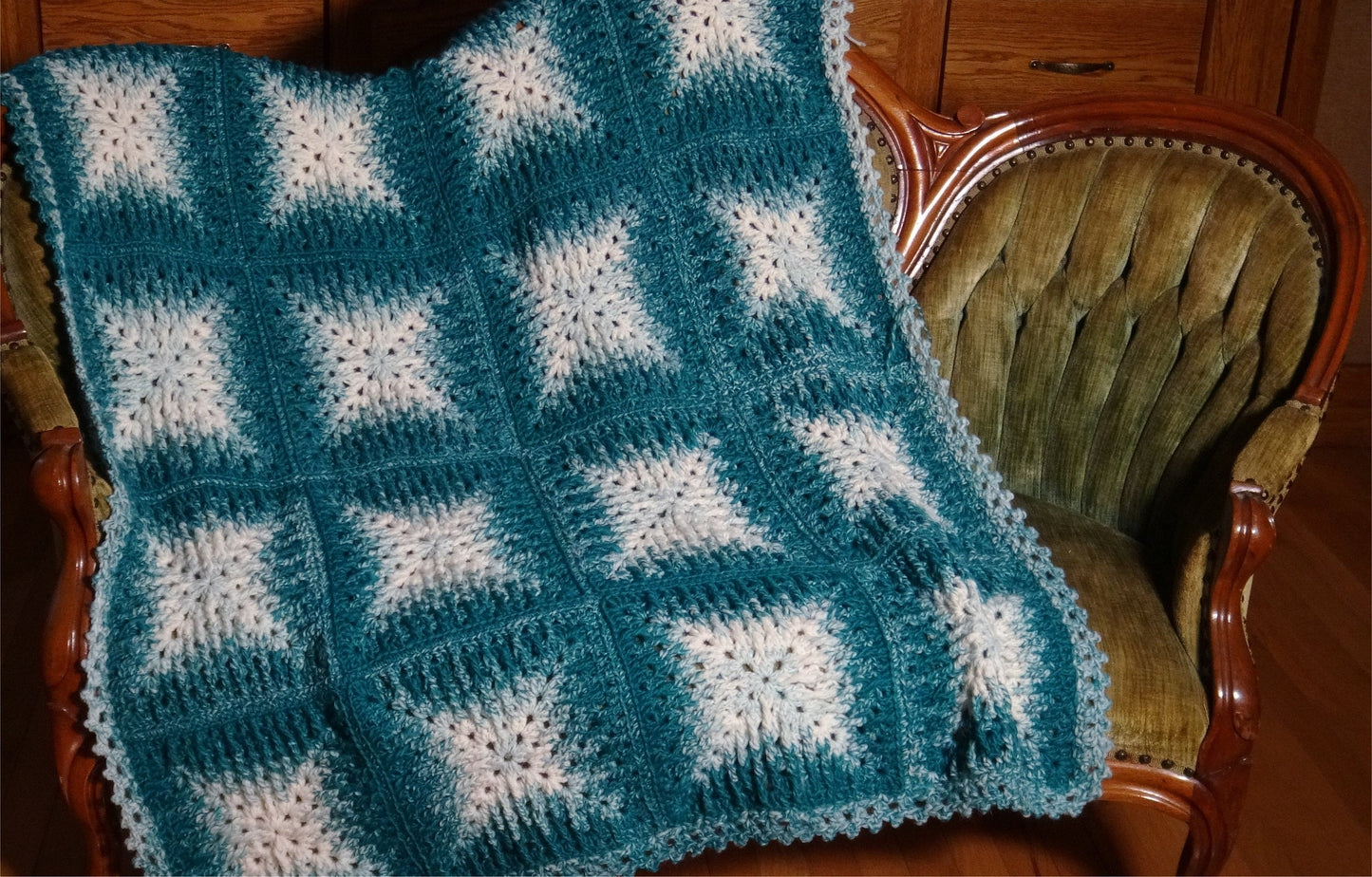 Crochet Kit - Mosaic Magic Afghan