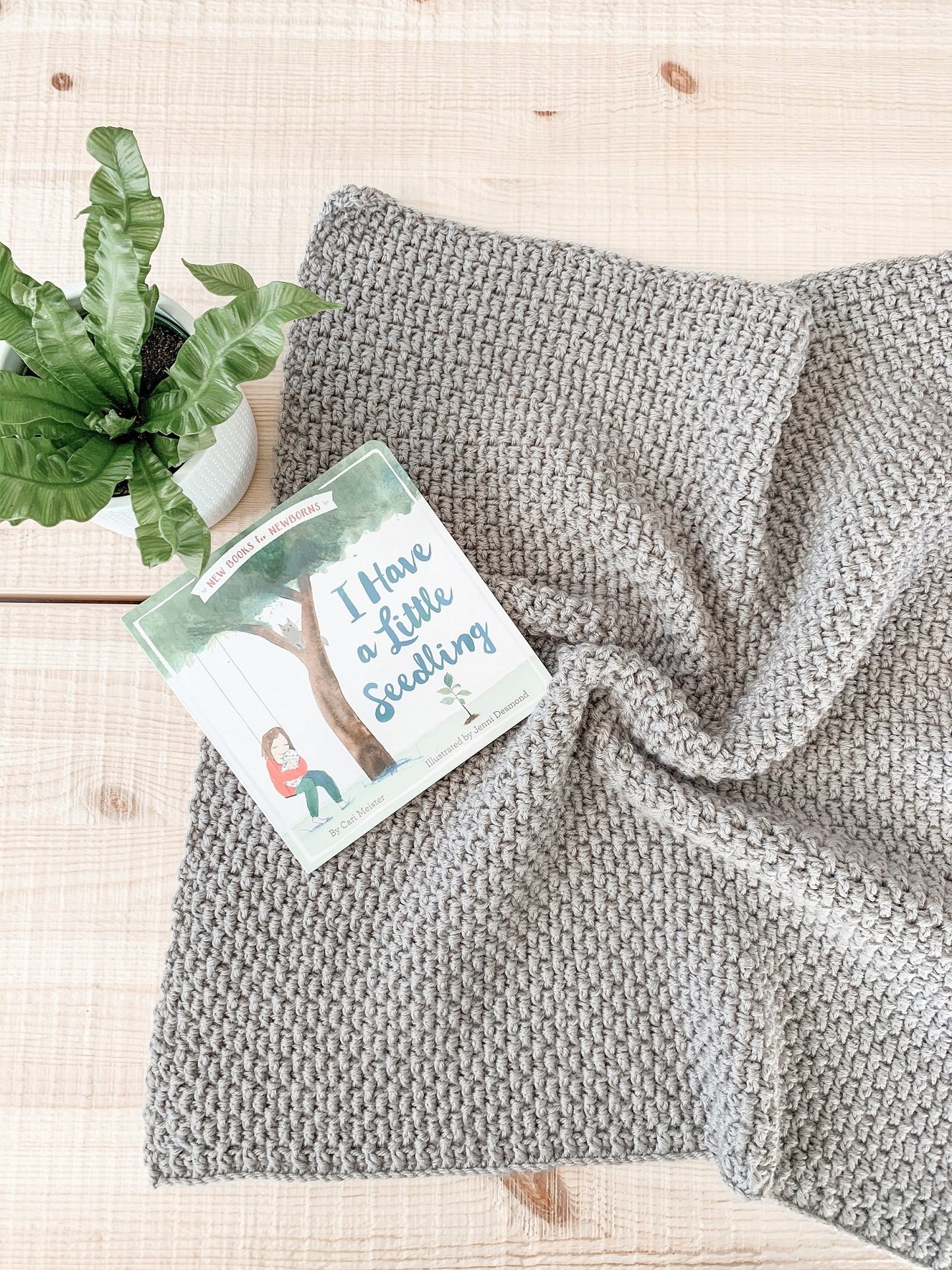 Crochet Kit - Seedling Blanket