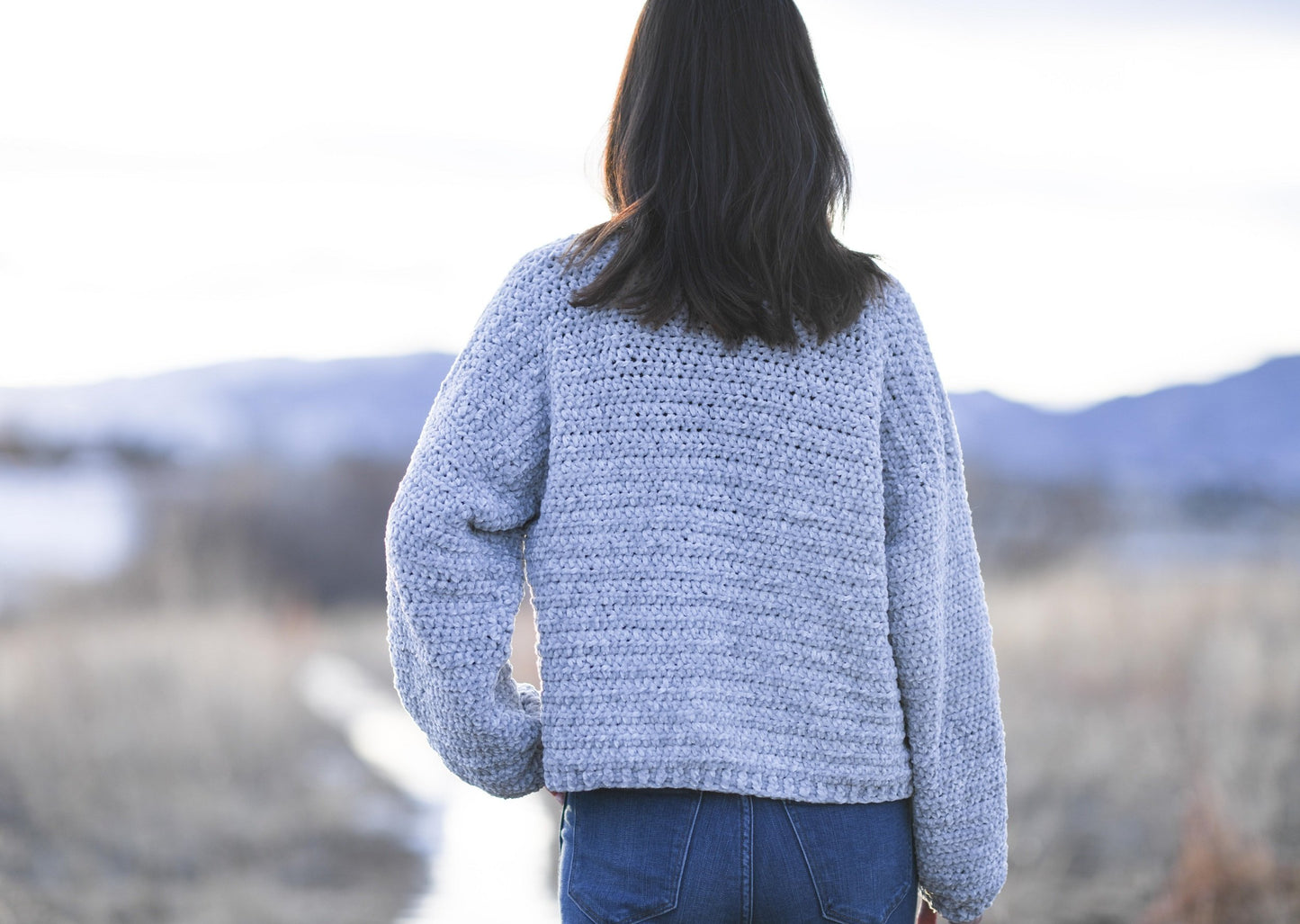 Crochet Kit - Velvet Bomber Cardigan