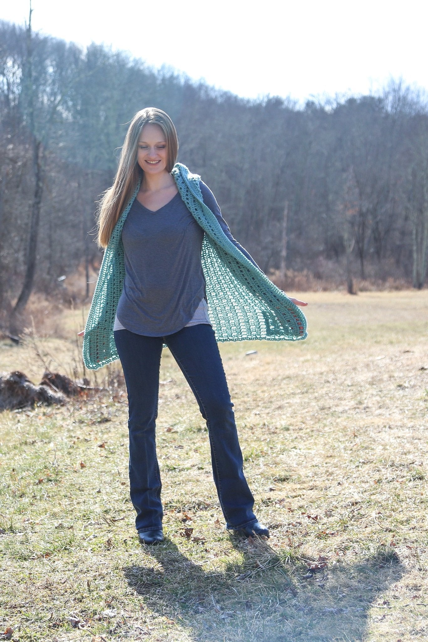 Crochet Kit - Winnie Hooded Vest