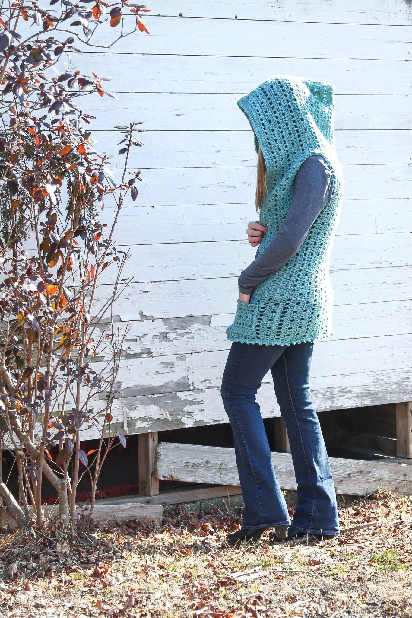 Crochet Kit - Winnie Hooded Vest