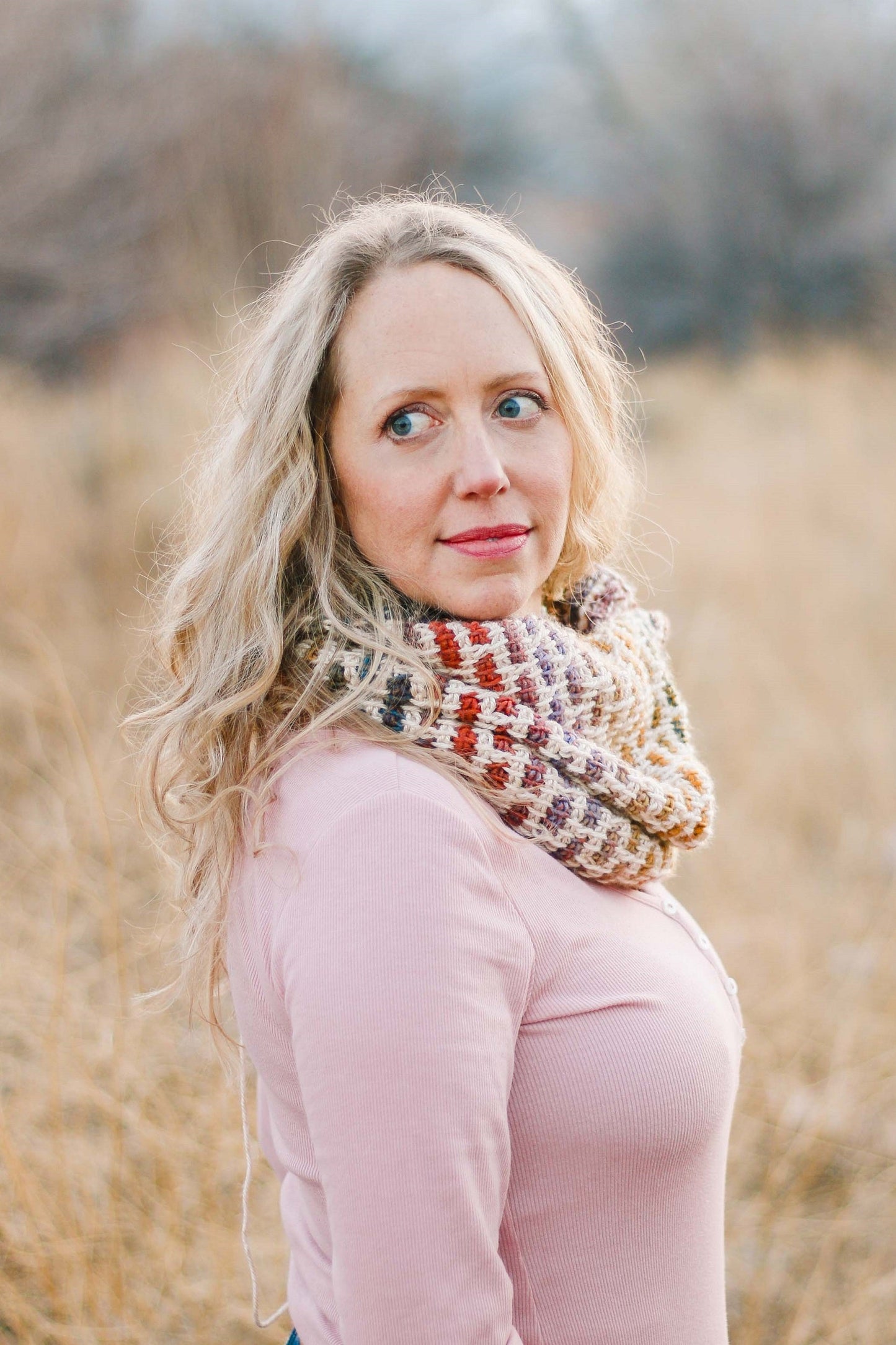 Crochet Kit - Stained Glass Cowl