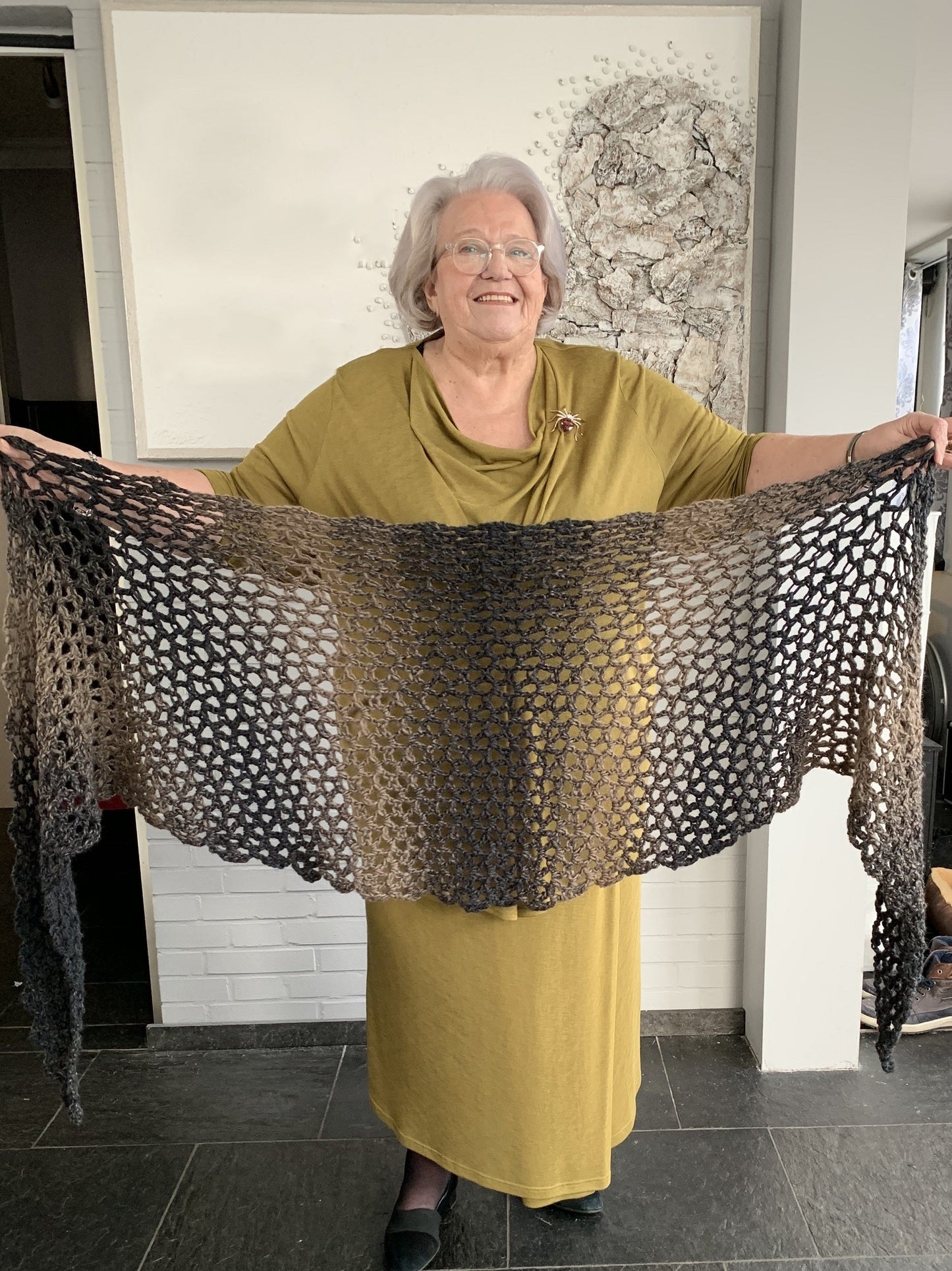 Crochet Kit - Simple V-Stitch Shawl