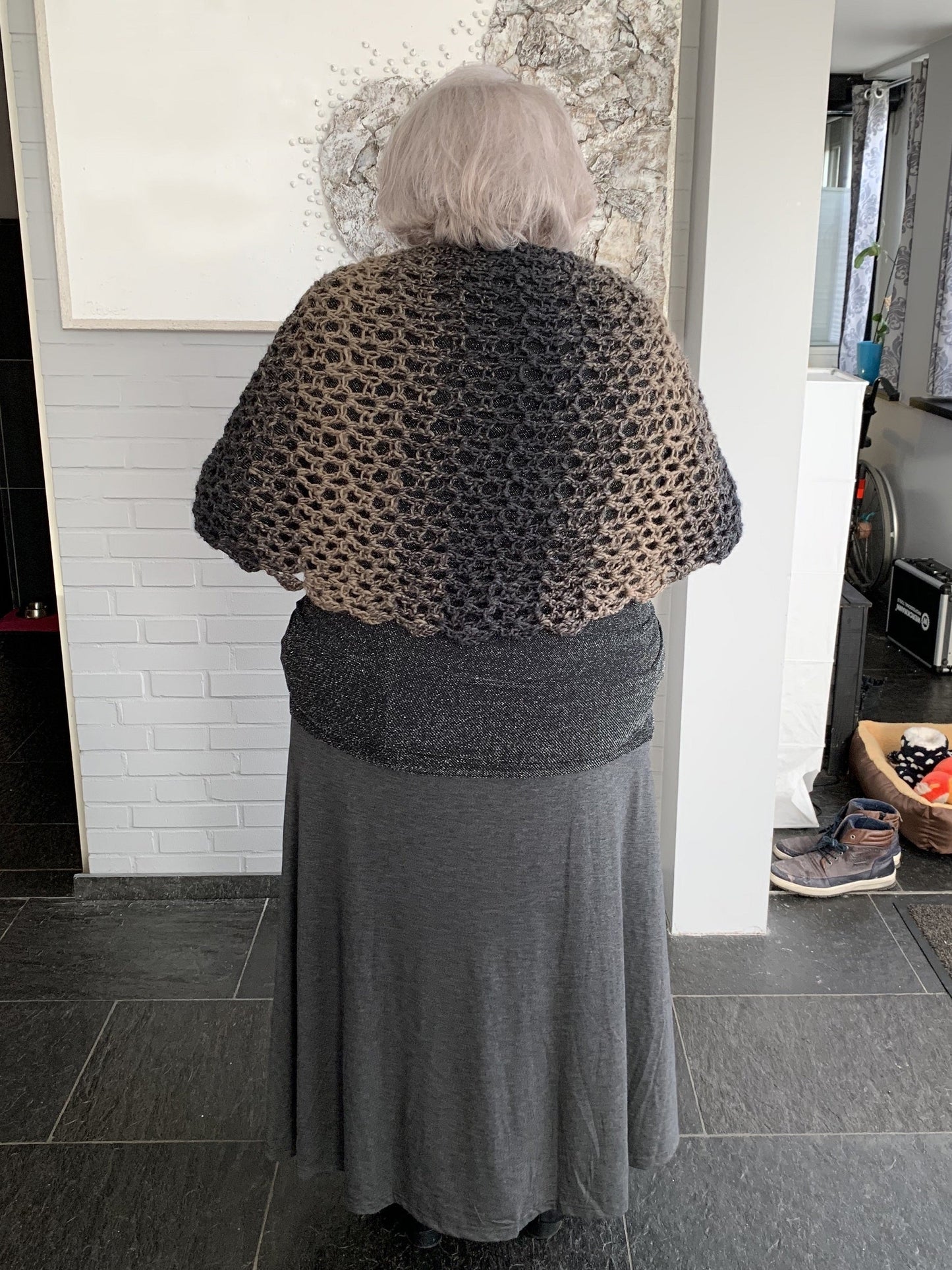 Crochet Kit - Simple V-Stitch Shawl