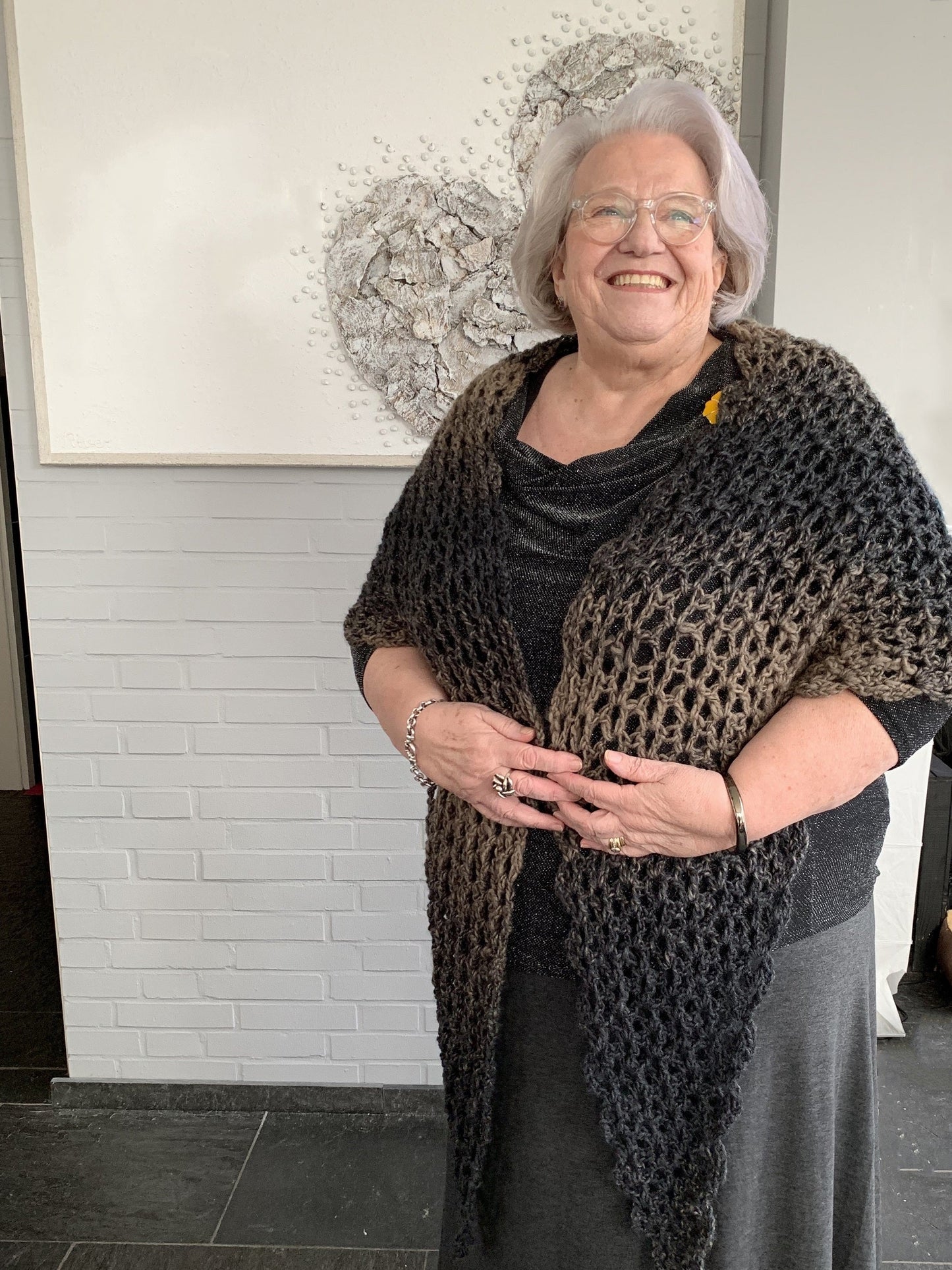 Crochet Kit - Simple V-Stitch Shawl