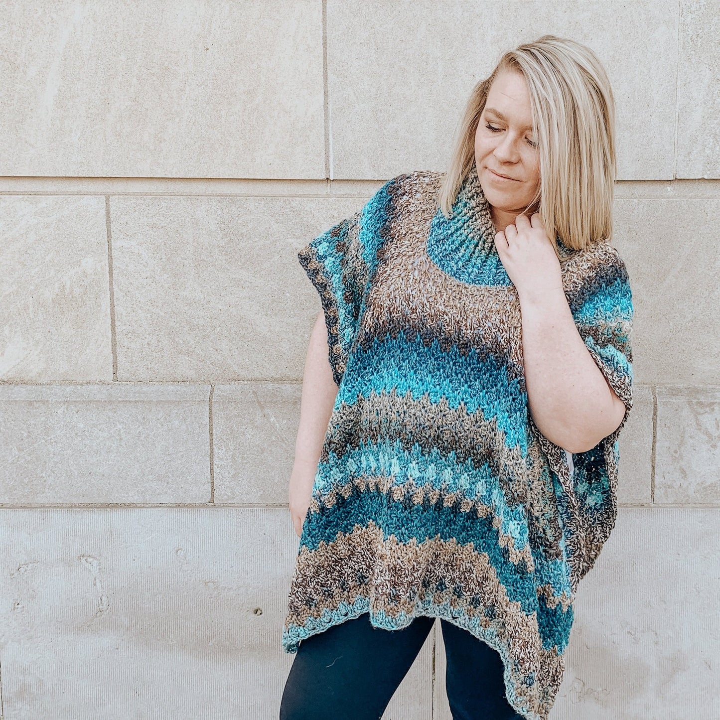 Crochet Kit - Rockaway Poncho