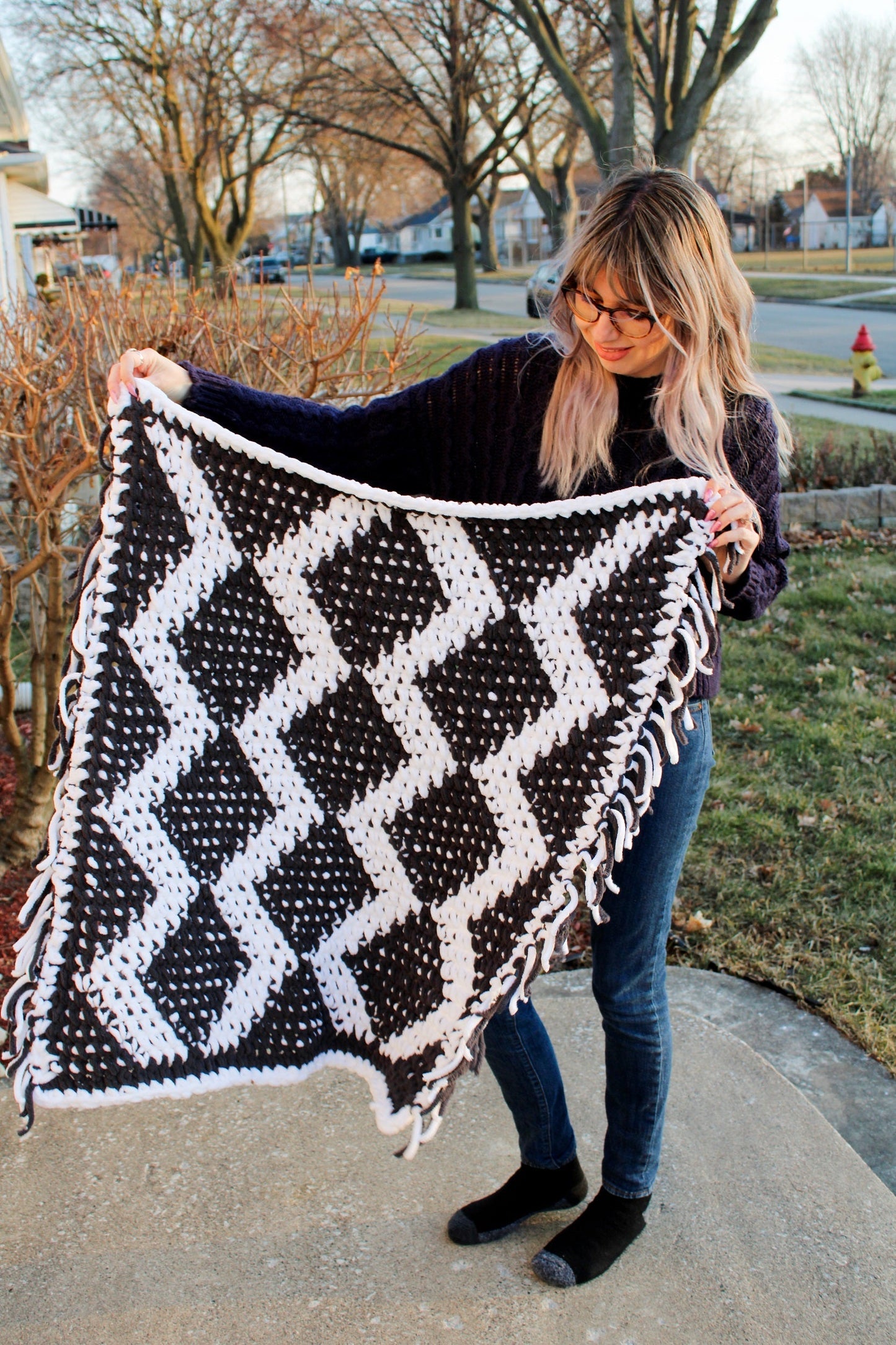 Crochet Kit - Basilisk Baby Blanket