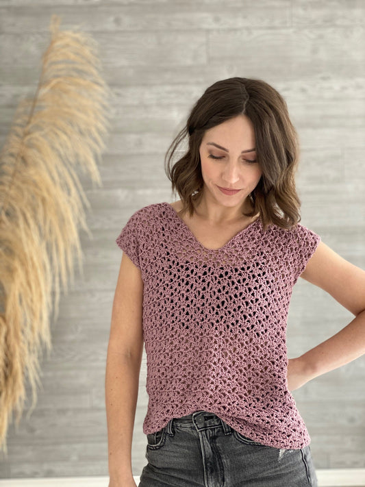 Crochet Kit - The Sweetpea Top