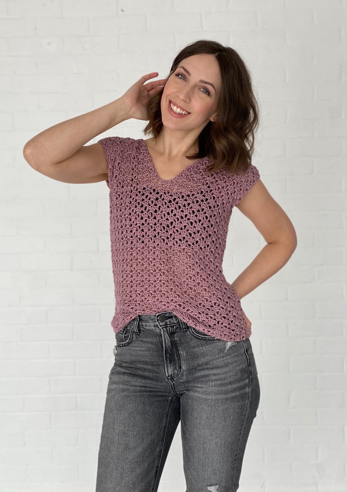 Crochet Kit - The Sweetpea Top