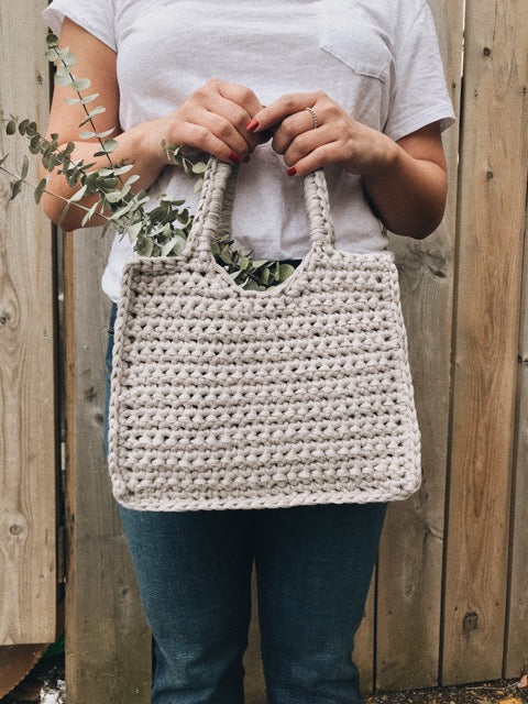 Crochet Kit - Structured Square Bag