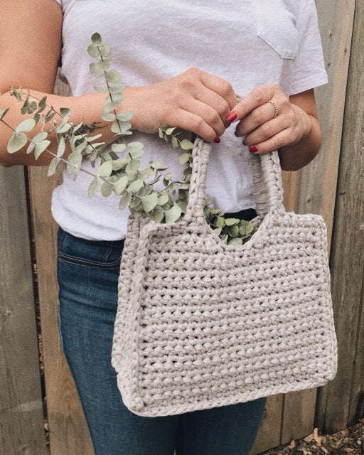 Crochet Kit - Structured Square Bag