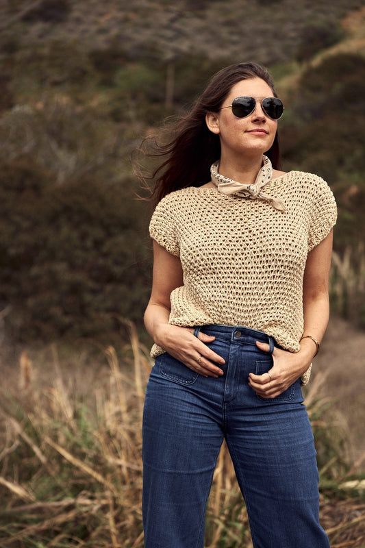 Boxy Lodge Tee (Knit)