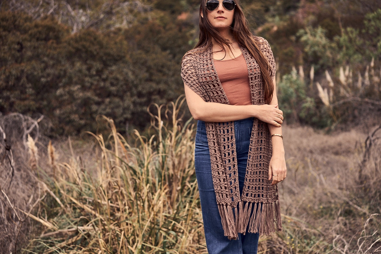 Crochet Kit - Ranger Fringe Scarf