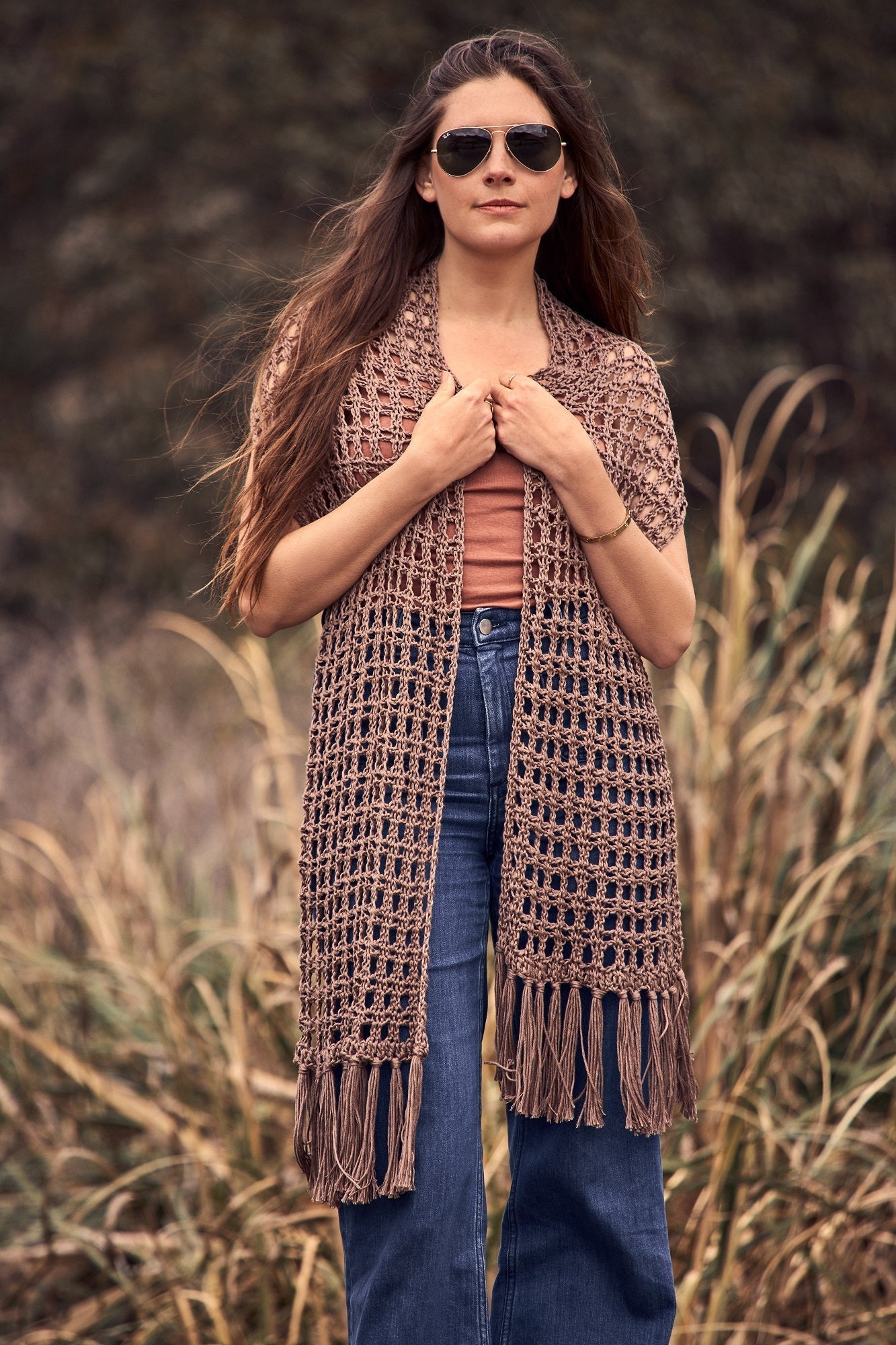 Crochet Kit - Ranger Fringe Scarf