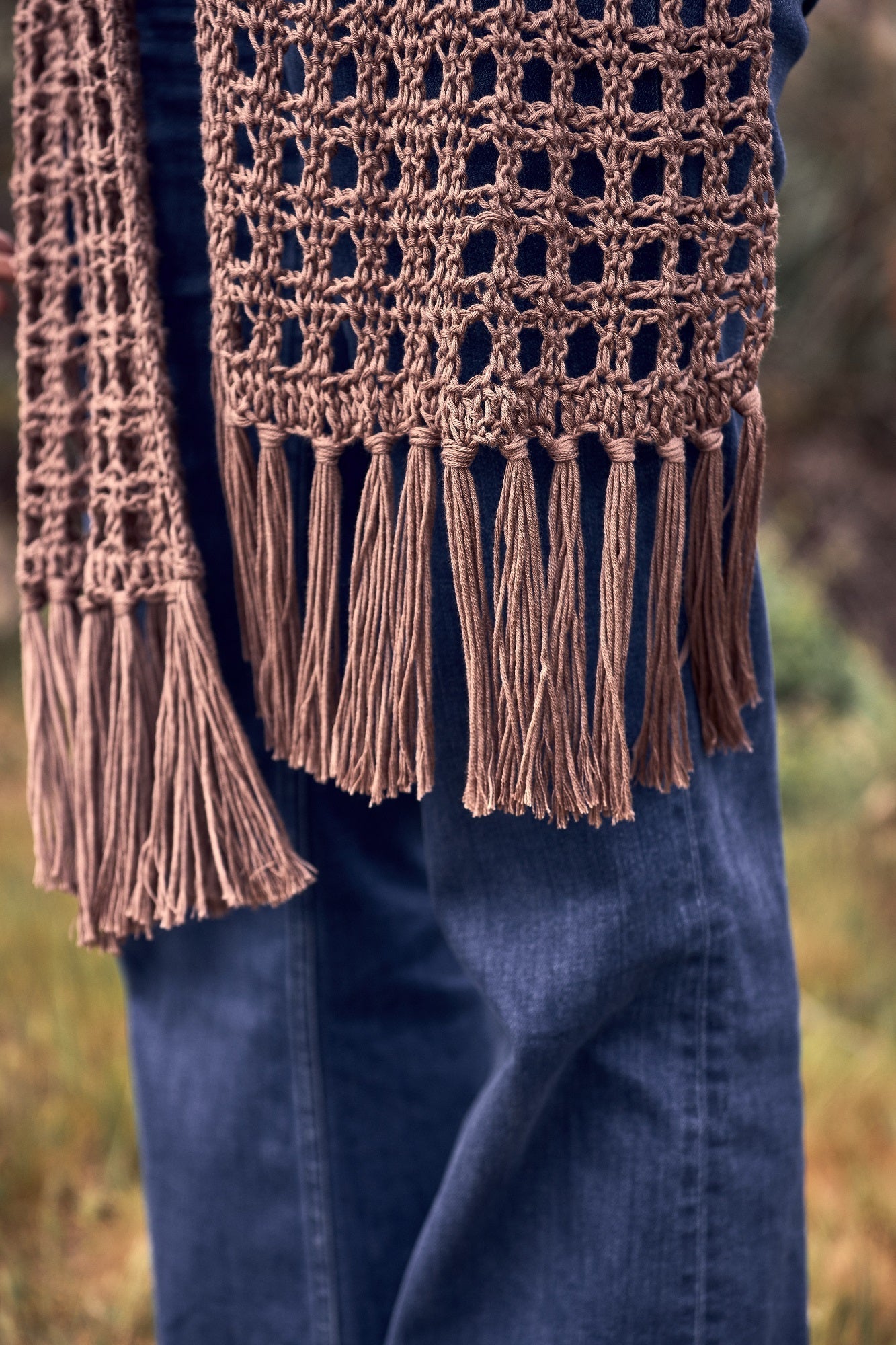 Crochet Kit - Ranger Fringe Scarf