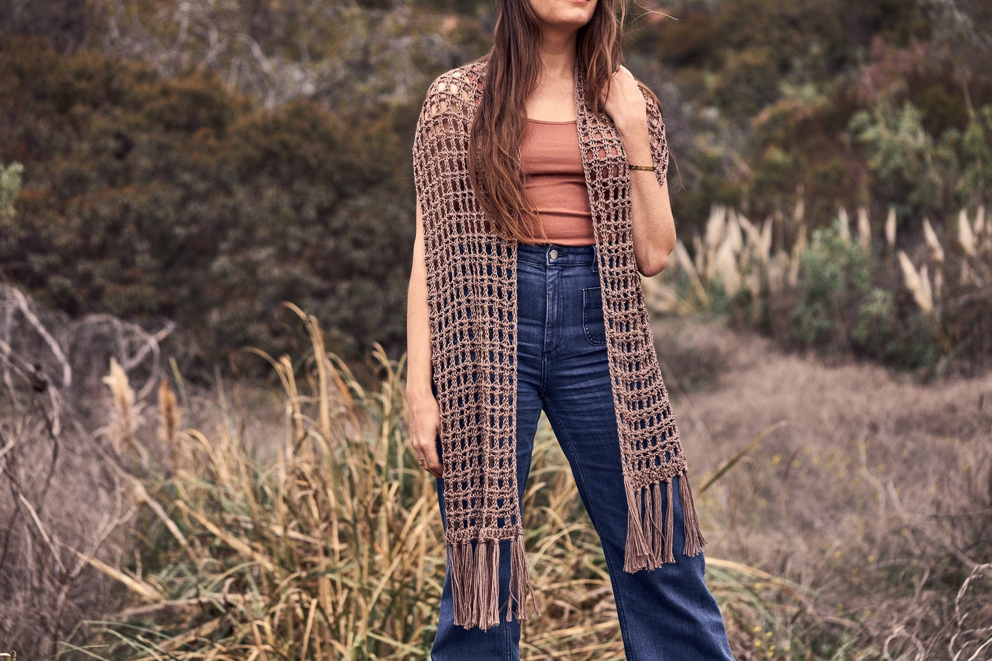 Crochet Kit - Ranger Fringe Scarf