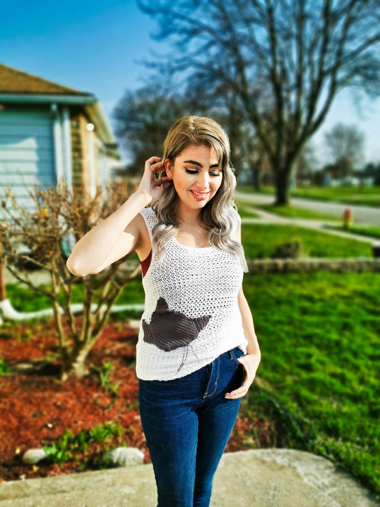 Crochet Kit - Kitty Cat Tank Top