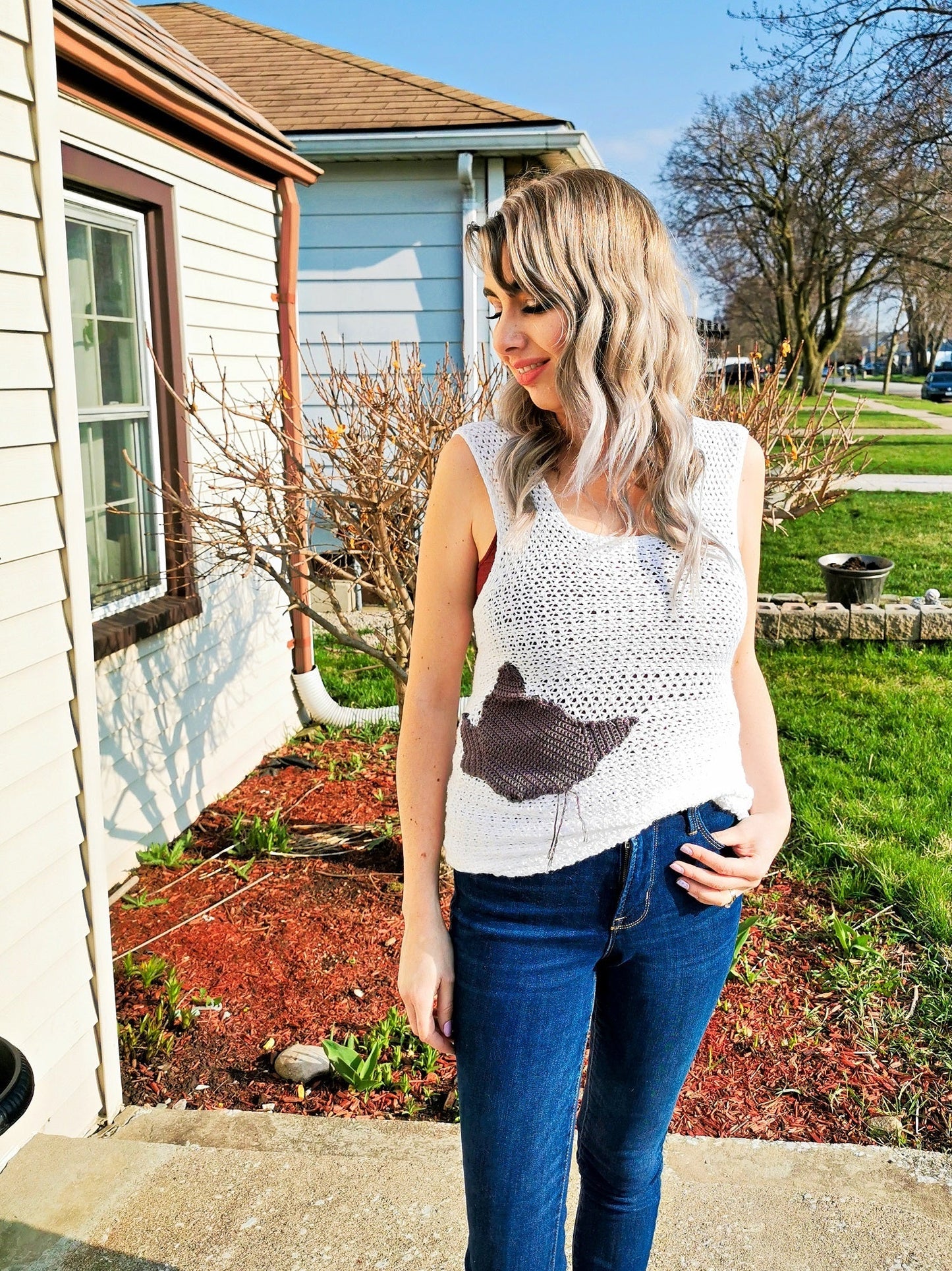 Crochet Kit - Kitty Cat Tank Top