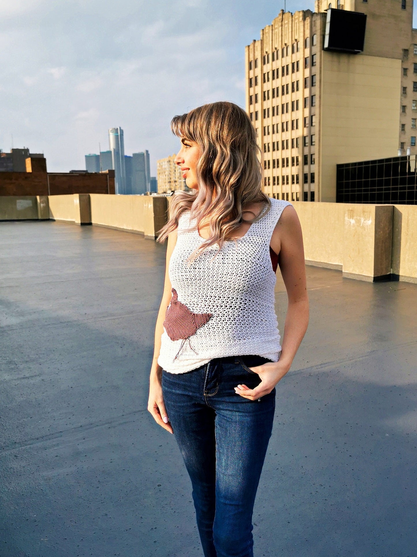 Crochet Kit - Kitty Cat Tank Top