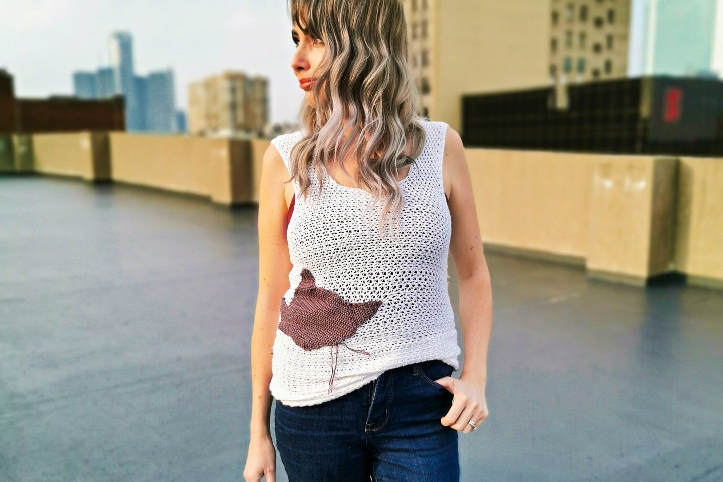 Crochet Kit - Kitty Cat Tank Top
