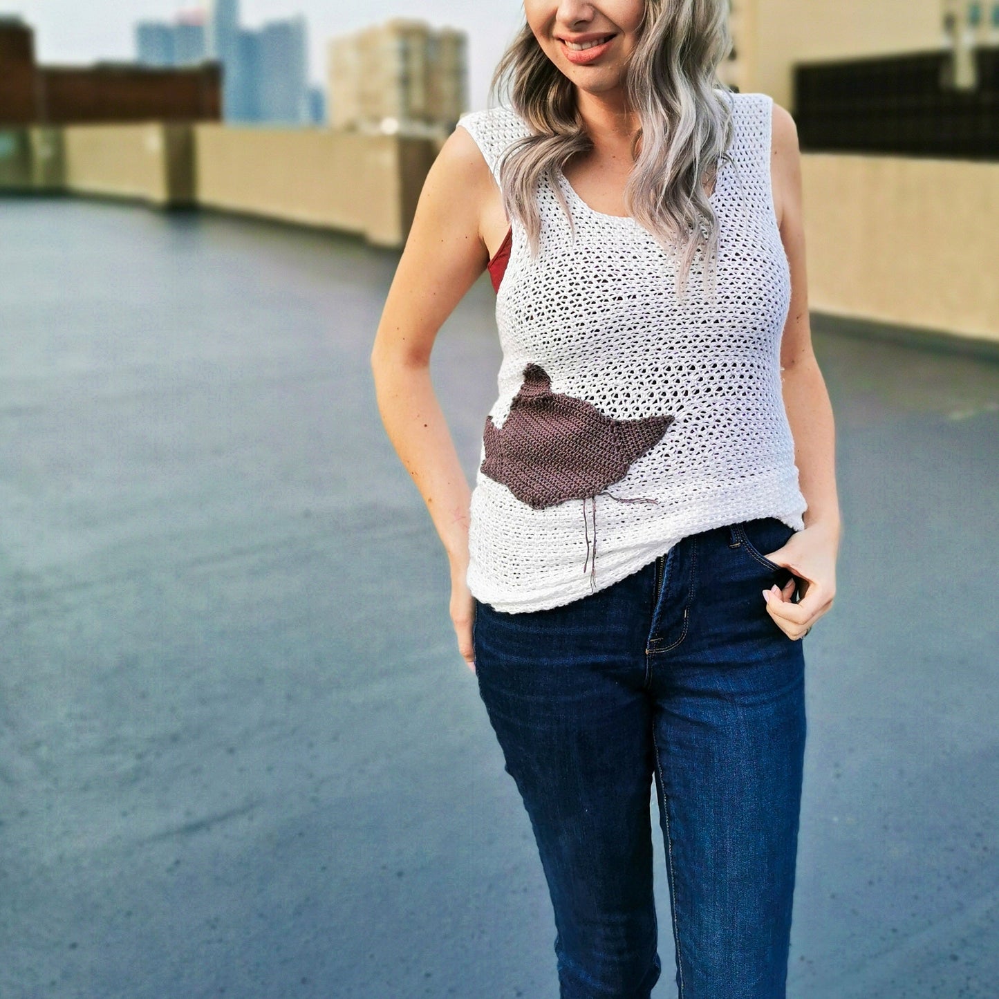 Crochet Kit - Kitty Cat Tank Top