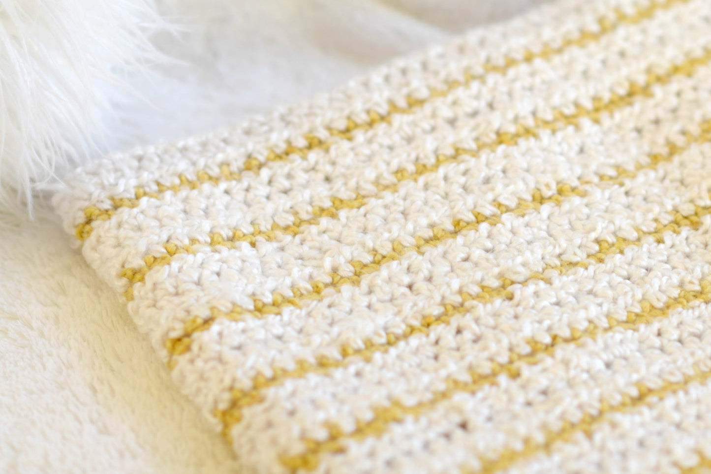 Crochet Kit - Squishy Beginner Crochet Baby Blanket