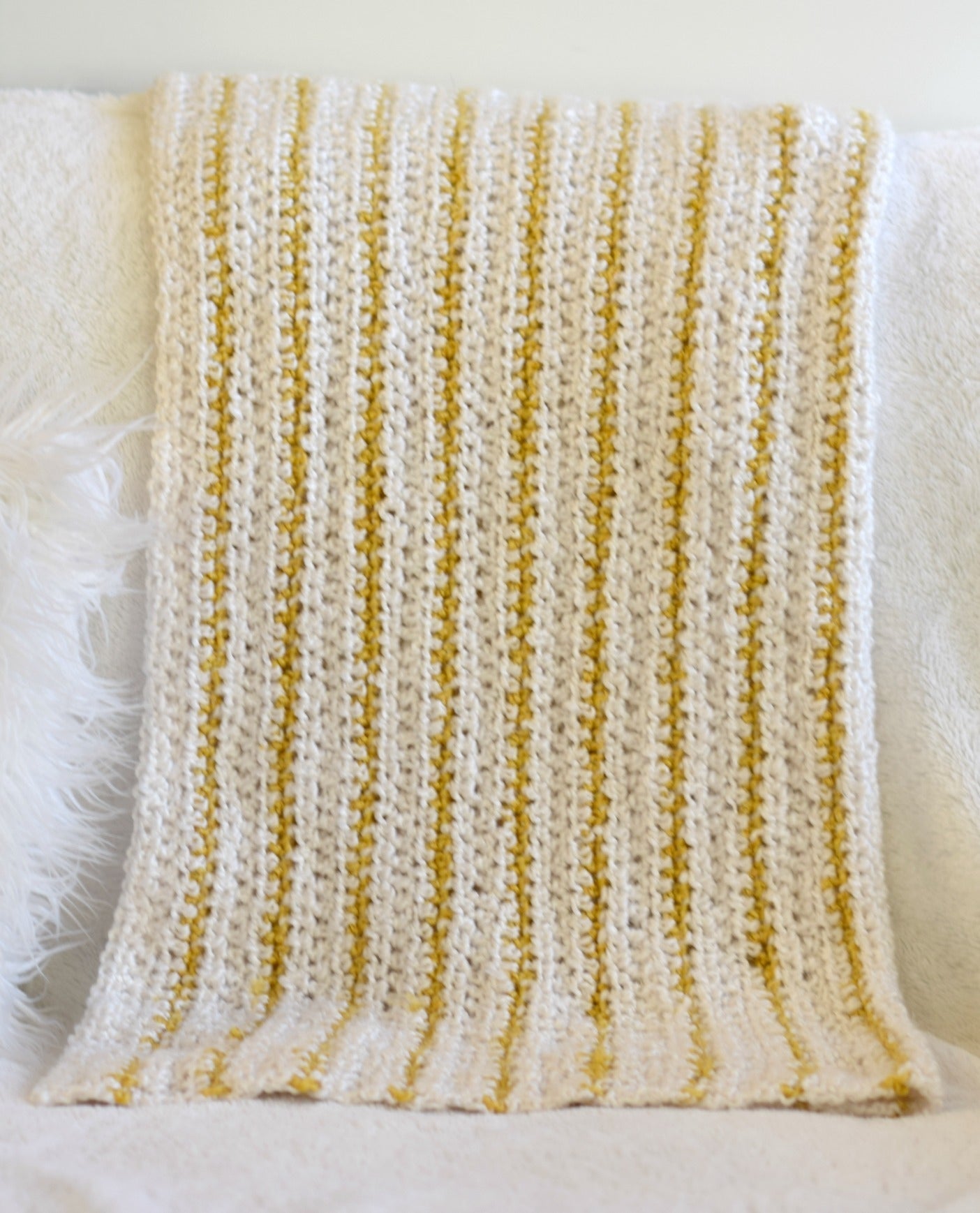 Crochet Kit - Squishy Beginner Crochet Baby Blanket