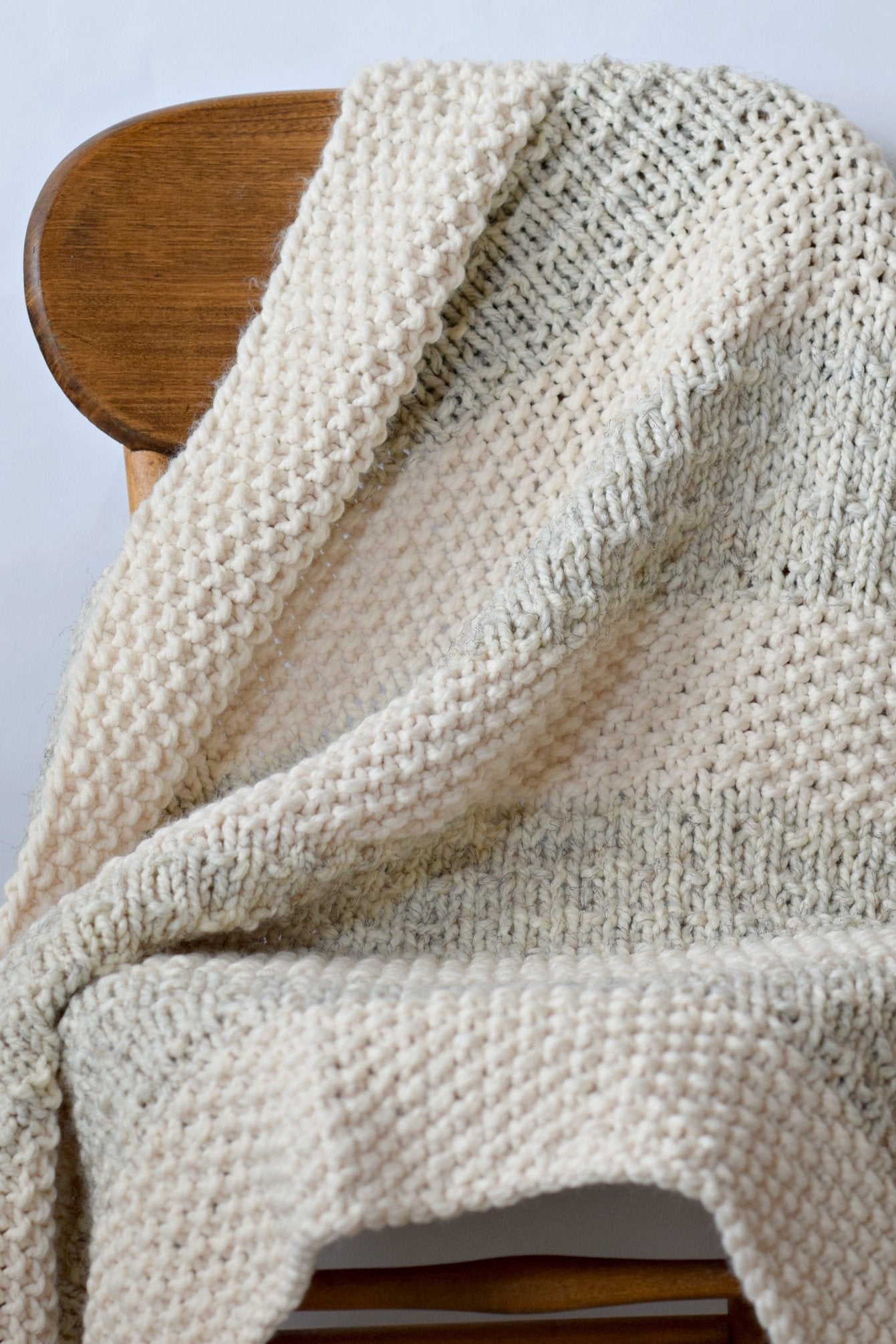 Knit Kit - Easy Heirloom Knit Blanket