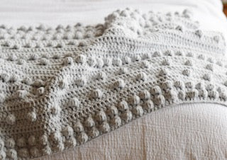 Crochet Kit - Luxe Bobbles Throw
